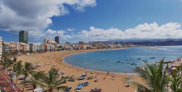 Atico Luxury Vista Mar Las Canteras Las Palmas de Gran Canaria Exteriör bild